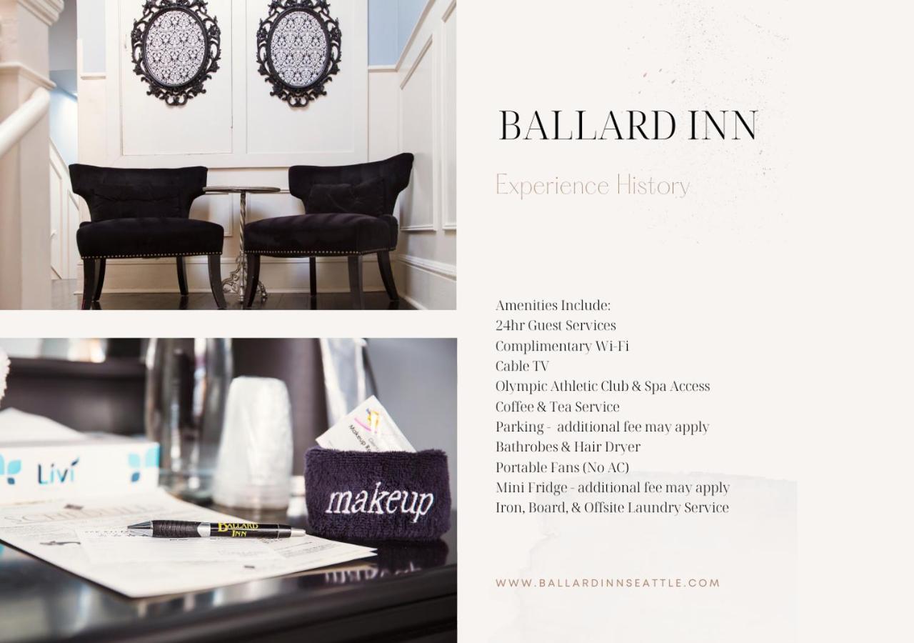 Ballard Inn Seattle Exterior foto